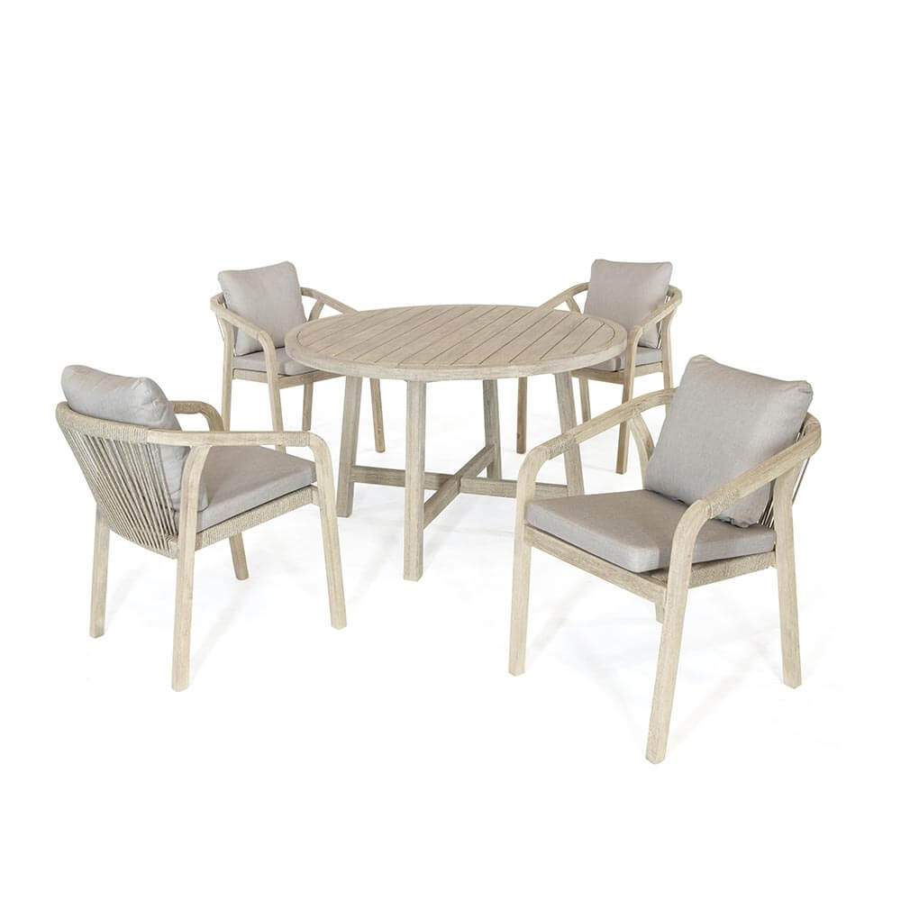 Kettler Cora 4 Seat Round Dining Set