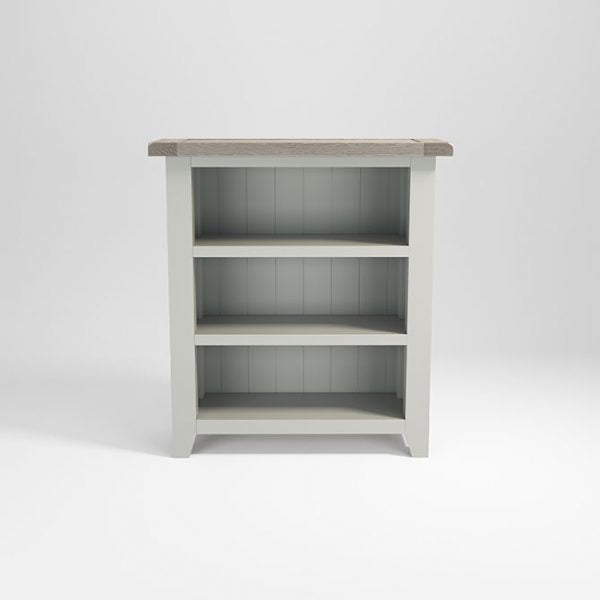 Chalked Oak small bookcase