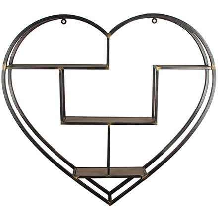 Hestia Heart Shaped Shelf